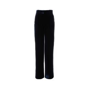 Giorgio Armani Women Midnight Blue Velvet Pant